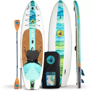 Body Glove Dynamic Inflatable Paddle Board and Kayak Set