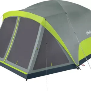 Coleman Skydome 8-Person Camping Tent With Screen Room
