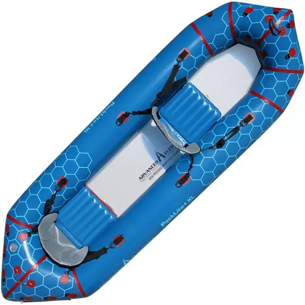 Advanced Elements XL PackRaft 2 Person Inflatable Tandem Kayak Package