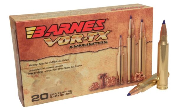 Barnes VOR-TX Ammunition 300 Winchester Magnum 165 Grain TTSX Polymer Tipped Spitzer Boat Tail Lead-Free 220 Rounds