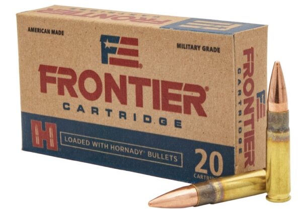 Frontier Cartridge Military Grade Ammunition 300 AAC Blackout 125 Grain Hornady Full Metal Jacket 520 Rounds