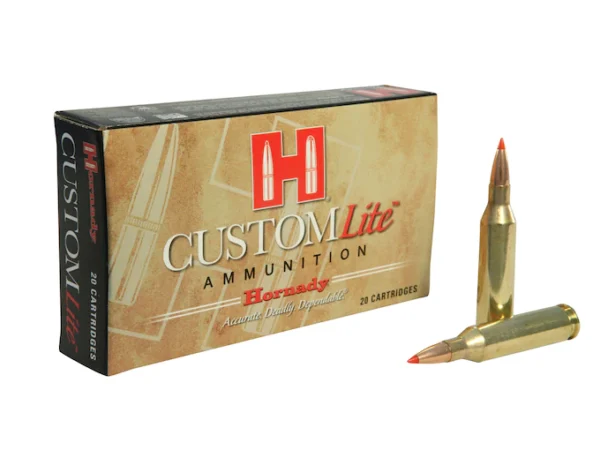 Hornady Custom Lite Ammunition 243 Winchester 87 Grain SST Polymer Tip 520 Rounds