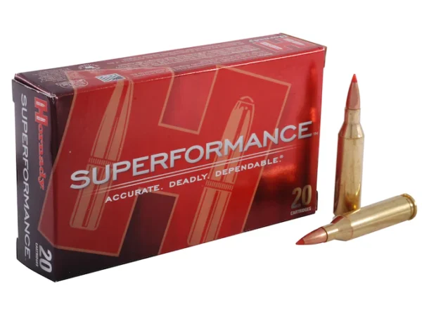 Hornady Superformance SST Ammunition 243 Winchester 95 Grain SST Polymer Tip 320 Rounds