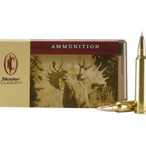 Nosler Custom Ammunition 300 Winchester Magnum 200 Grain AccuBond Spitzer 120 Rounds
