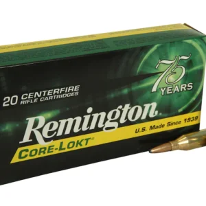 Remington Core-Lokt Ammunition 243 Winchester 100 Grain Core-Lokt Pointed Soft Point 320 Rounds