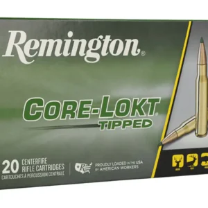 Remington Core-Lokt Tipped Ammunition 300 Winchester Magnum 180 Grain Polymer Tip 320 Rounds