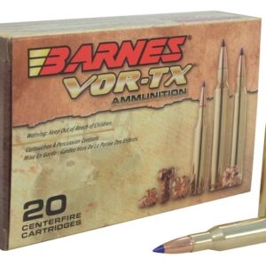 Barnes VOR-TX Ammunition 270 Winchester 130 Grain TTSX Polymer Tipped Spitzer Boat Tail Lead-Free