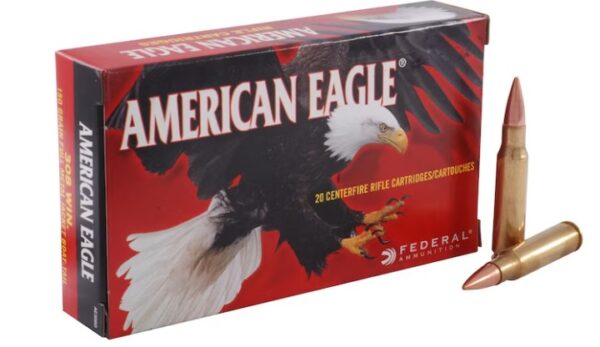 Federal American Eagle Ammunition 308 Winchester 150 Grain Full Metal Jacket