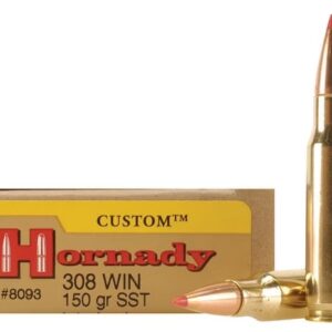 Hornady Custom Ammunition 308 Winchester 150 Grain SST Polymer Tip
