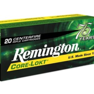 Remington Core-Lokt Ammunition 30-06 Springfield 180 Grain Core-Lokt Pointed Soft Point