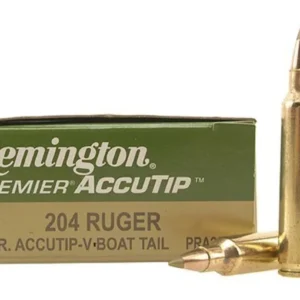 Remington Premier Varmint Ammunition 204 Ruger 40 Grain AccuTip Boat Tail