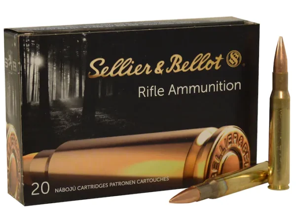 Sellier & Bellot Ammunition 30-06 Springfield (M1 Garand) 150 Grain Full Metal Jacket
