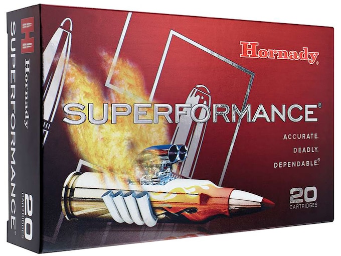 Hornady Superformance 7mm-08 Remington Ammo 139 Grain Hornady CX Polymer Tip Lead Free Box of 20