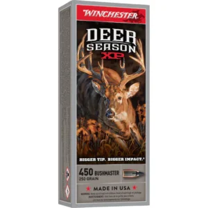Winchester Deer Season XP 450 Bushmaster Ammo 250 Grain Winchester Extreme Point Polymer Tip Box of 20