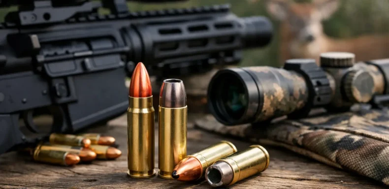 458 SOCOM Ammo for Hunting and Range Use