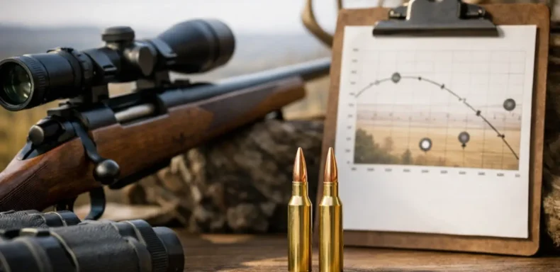 7mm 08 Ballistics Chart for Hunters